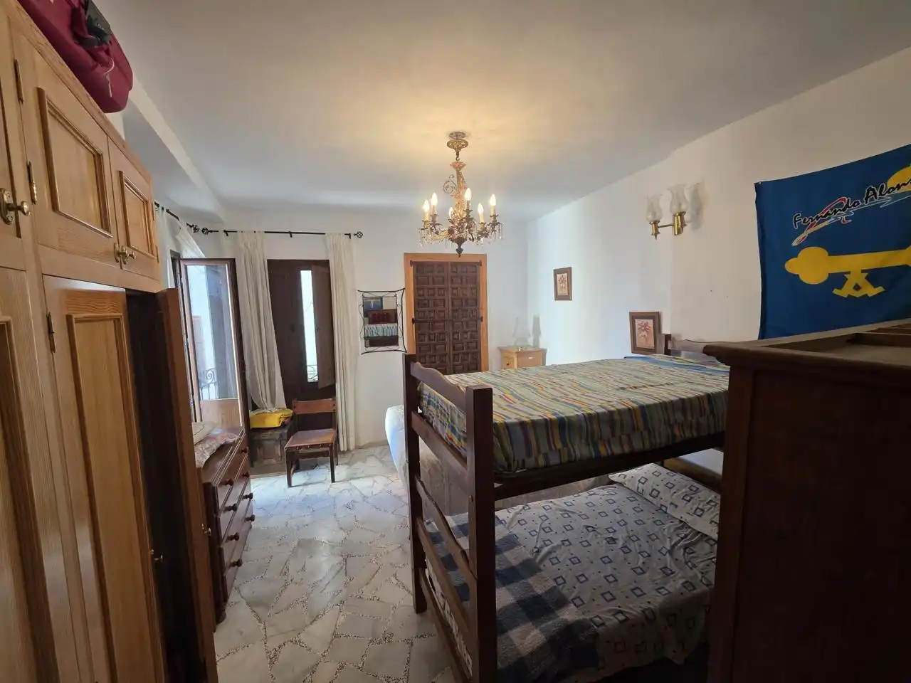 Bedroom of Houses for sale in Bacares  with Air Conditioner, Private garden and Terrace