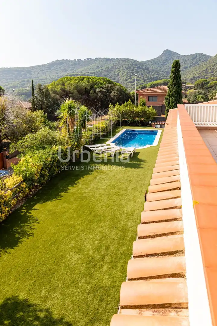 Garten von Haus oder Chalet zum Verkauf in Argentona mit Privatgarten, Abstellraum und Schwimmbad