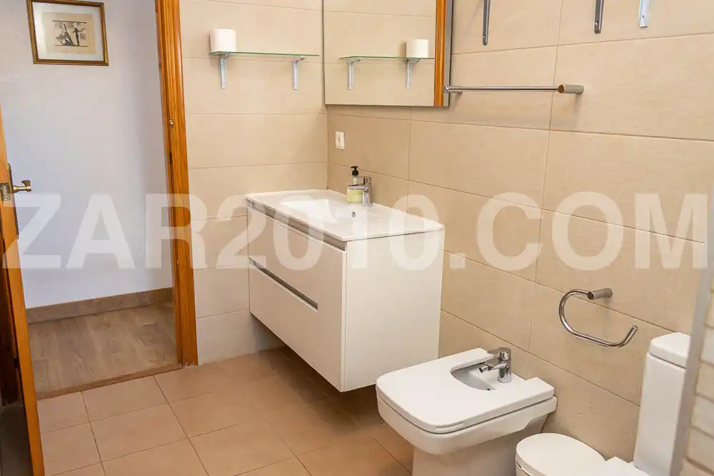 Baño de Casa o chalet en venta en Mojácar con Aire acondicionado, Jardín privado y Parquet