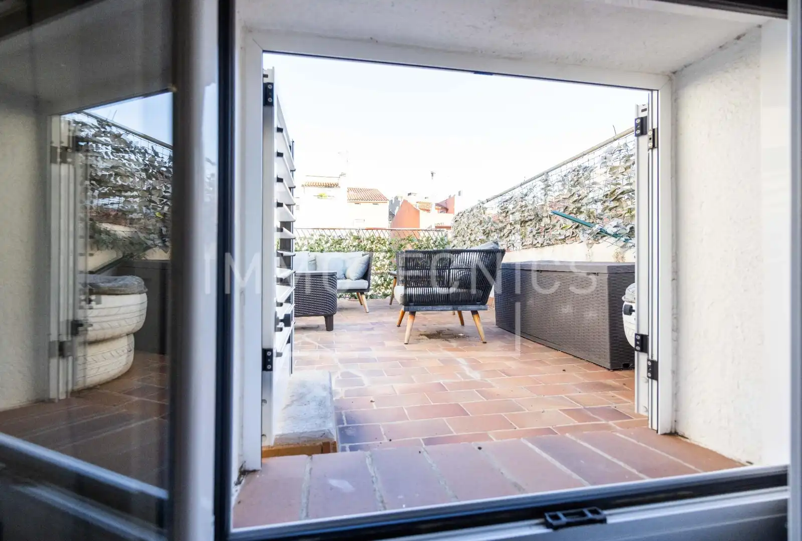 Terraza de Casa adosada en venta en Granollers con Calefacción y Balcón