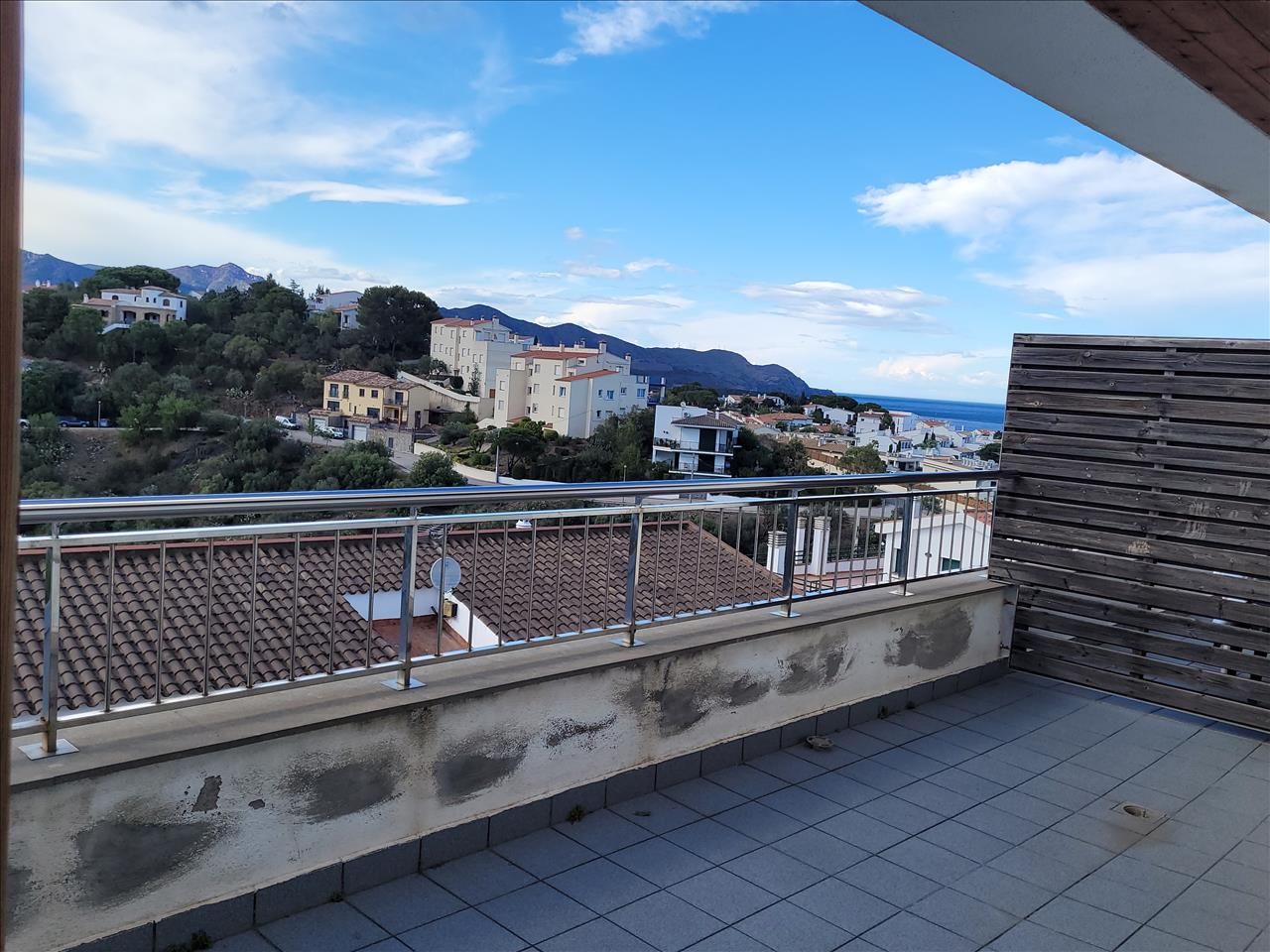 Terrassa de Apartament en venda en Llançà amb Aire condicionat, Jardí privat i Terrassa