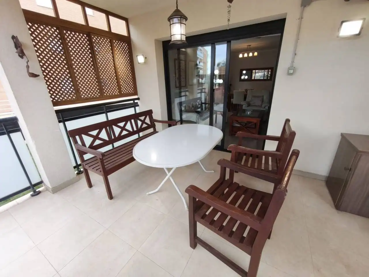 Terrace of Flat for sale in Cunit  with Air Conditioner, Heating and Private garden
