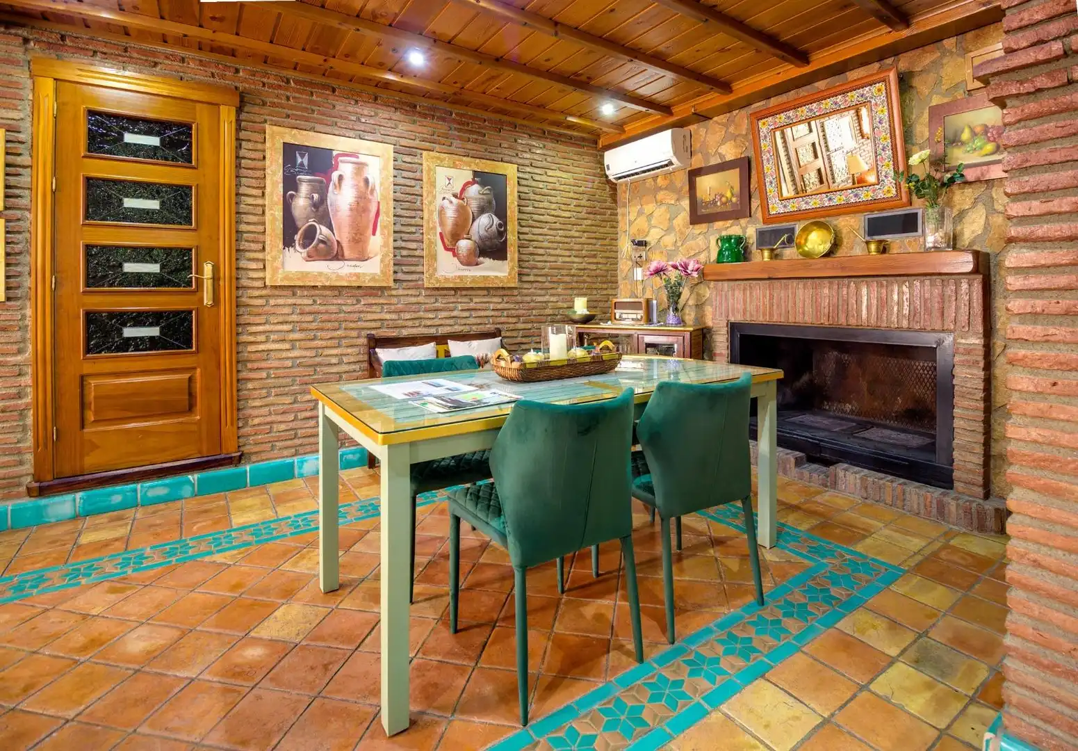 Comedor de Casa o chalet de alquiler en Padul con Calefacción, Jardín privado y Terraza