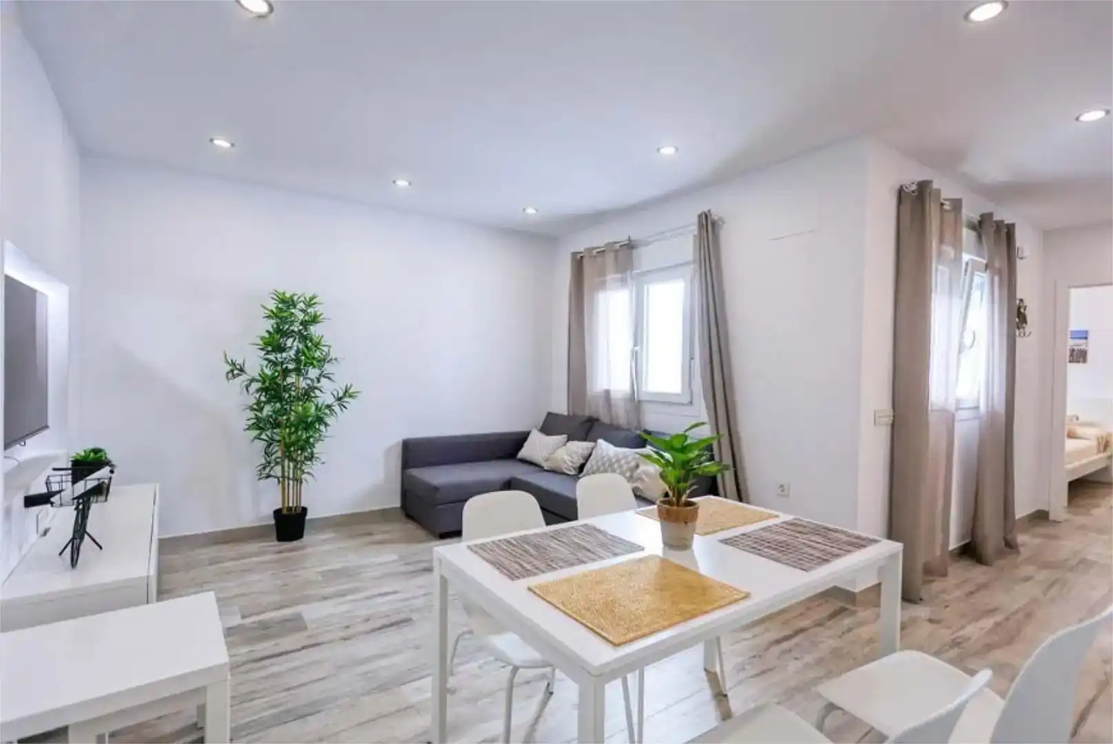 Wohnzimmer von Wohnung zur Miete in Conil 