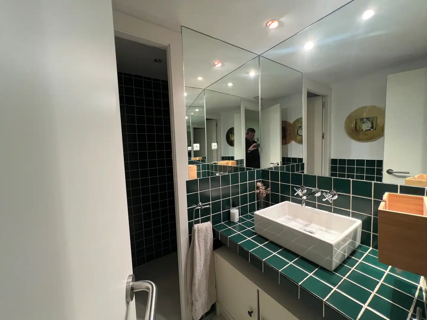 Badezimmer von Geschaftsraum zum Verkauf in Madrid mit Klimaanlage, Heizung und Internet