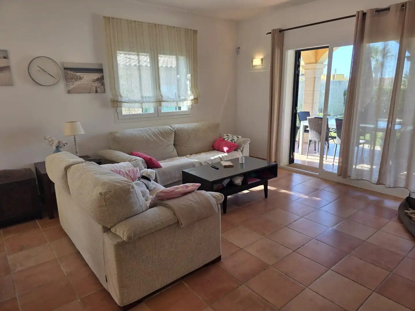 Sala de estar de Finca rústica en venta en Campos con Aire acondicionado, Calefacción y Piscina