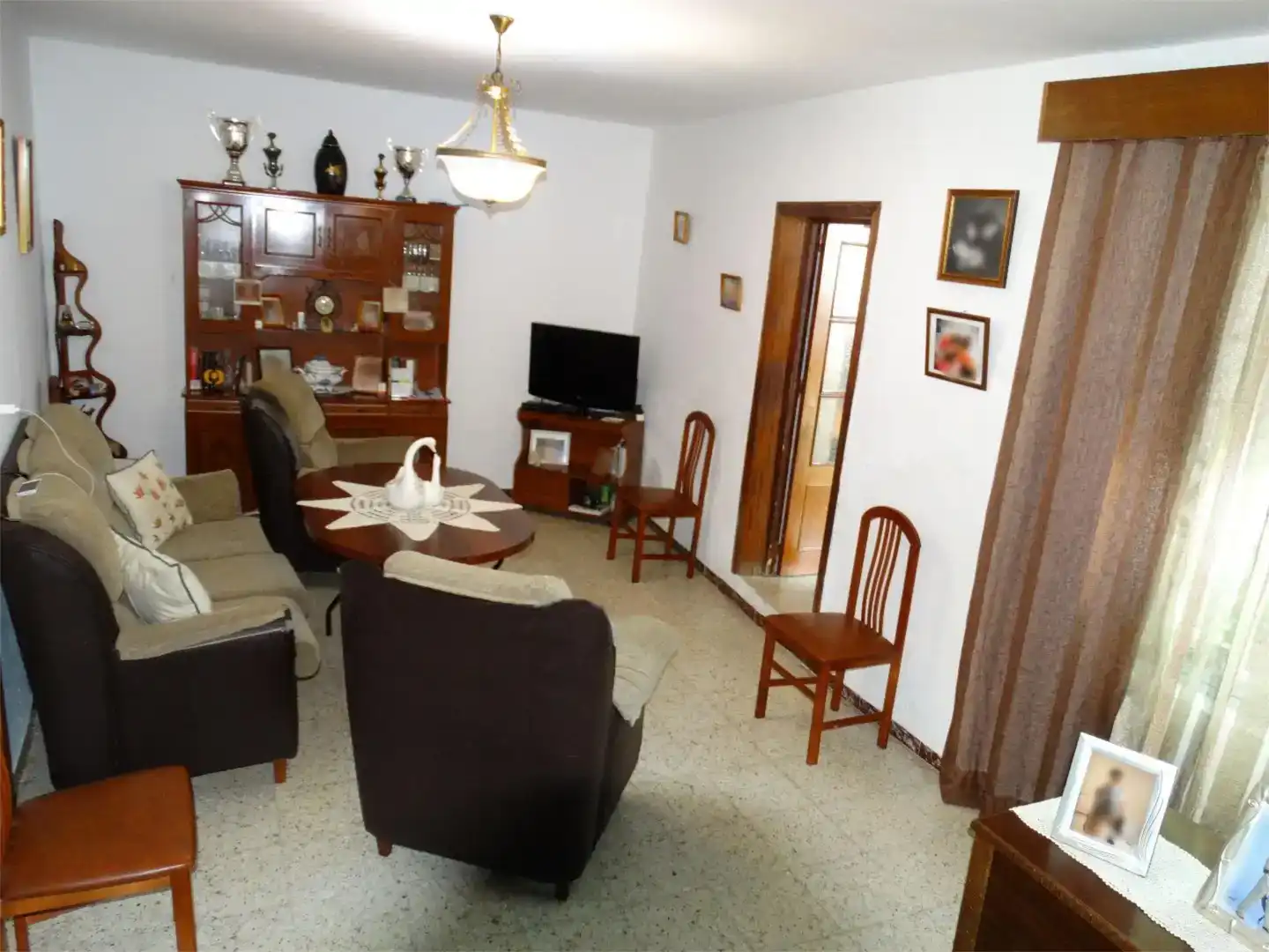 Sala d'estar de Casa adosada en venda en La Albuera