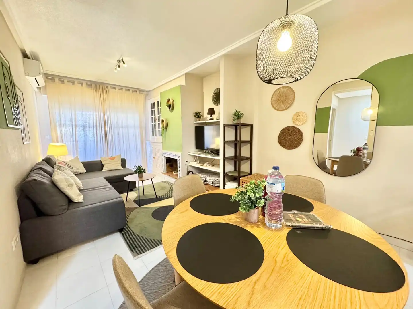 Living room of Flat for rent in Torrevieja  with Air Conditioner, Heating and Swimming Pool