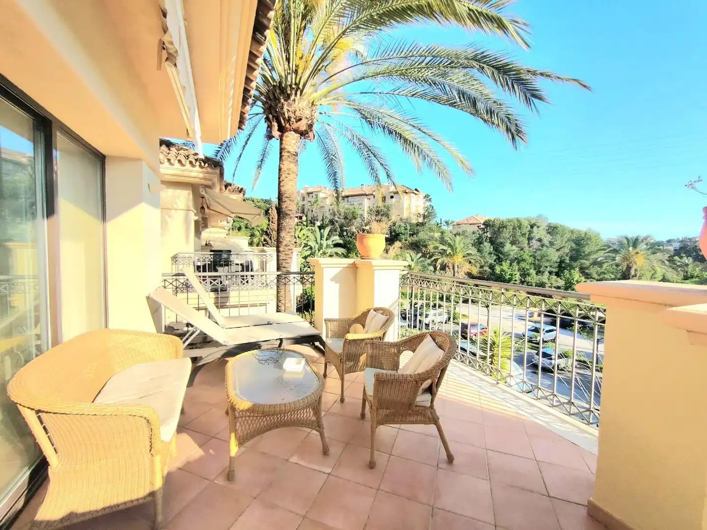 Terraza de Apartamento en venta en Marbella con Calefacción, Jardín privado y Terraza