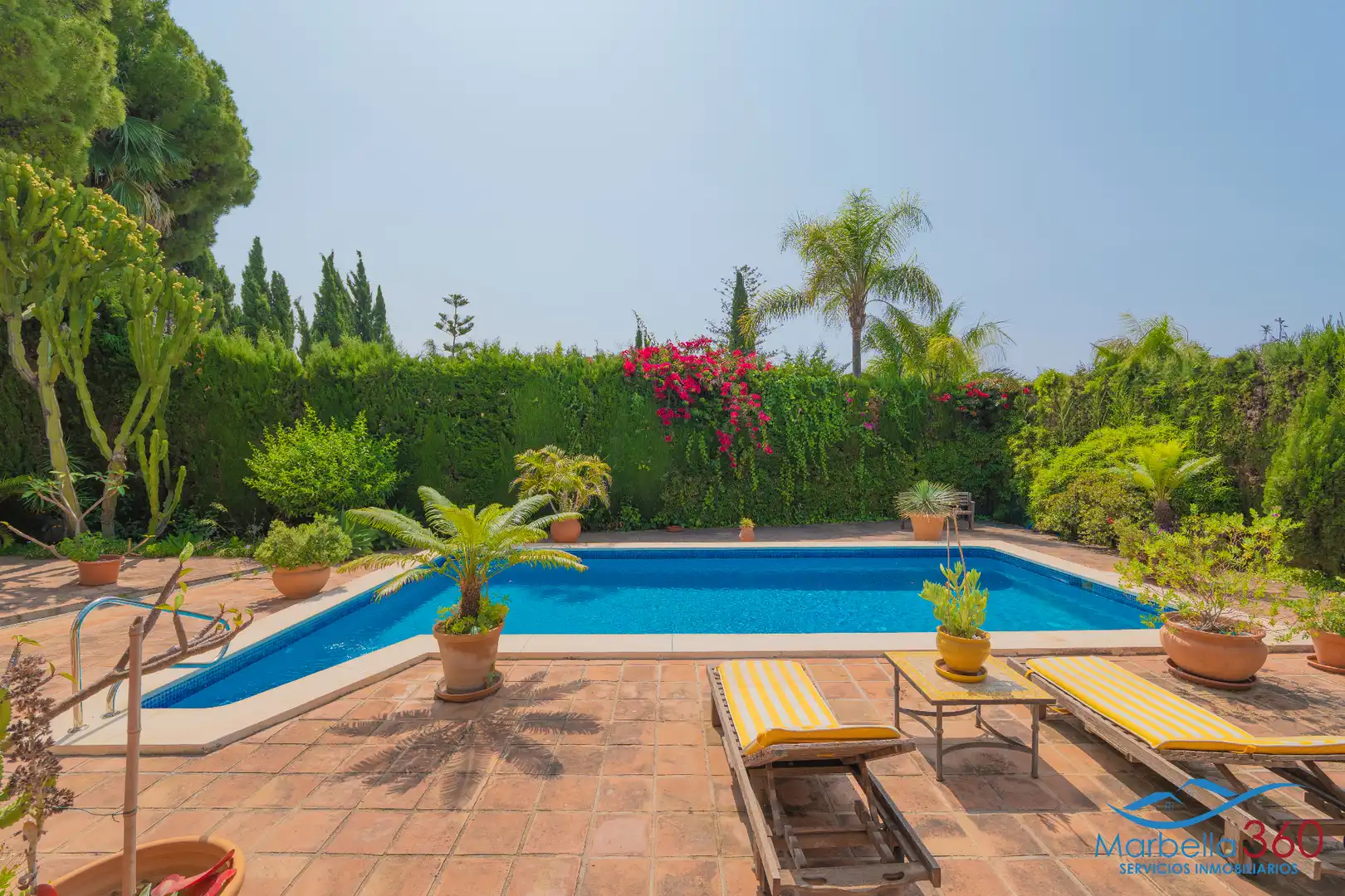 Jardín de Casa o chalet en venta en Marbella con Aire acondicionado, Jardín privado y Terraza