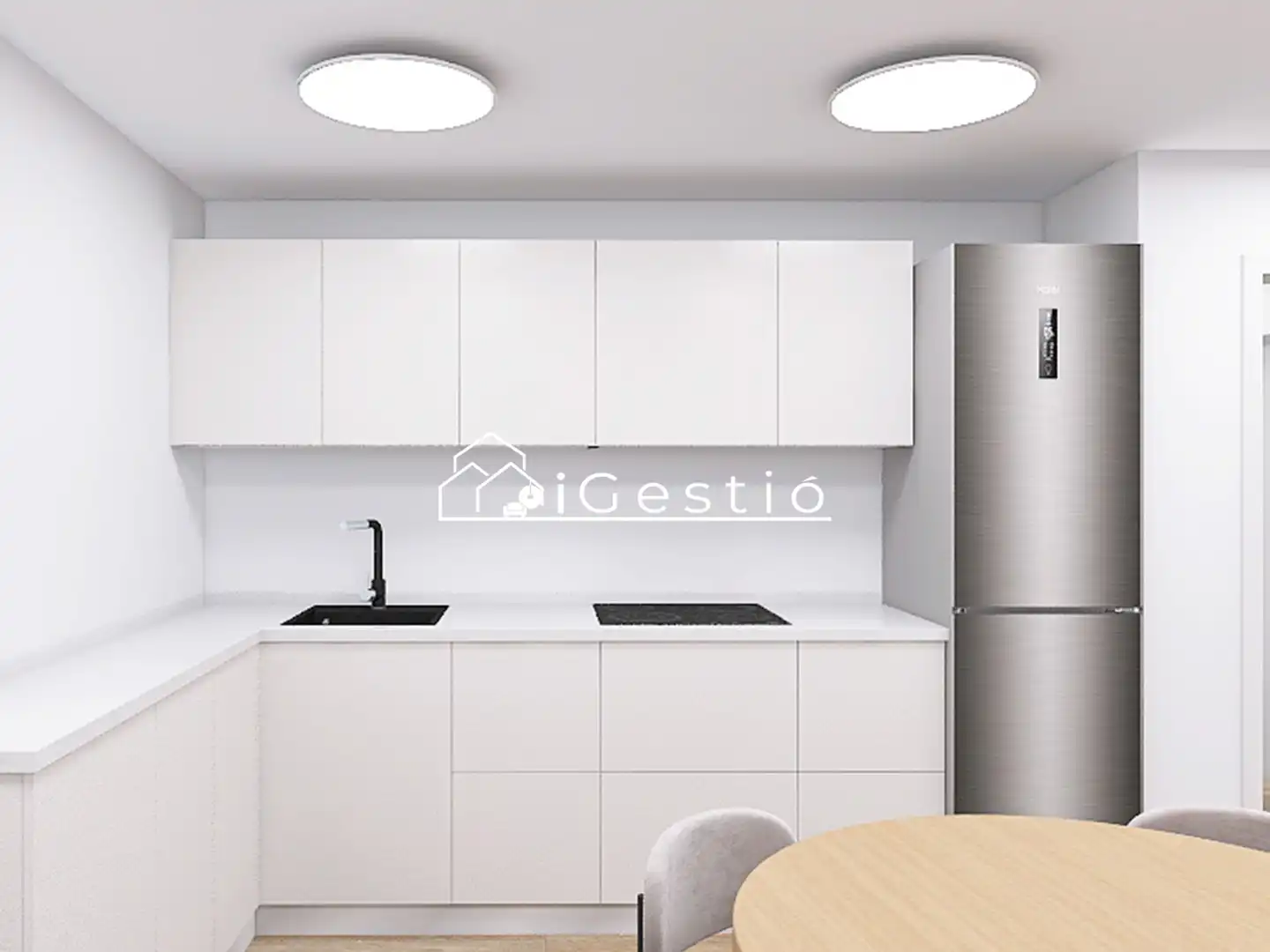Cocina de Piso en venta en Sant Boi de Llobregat con Aire acondicionado y Balcón