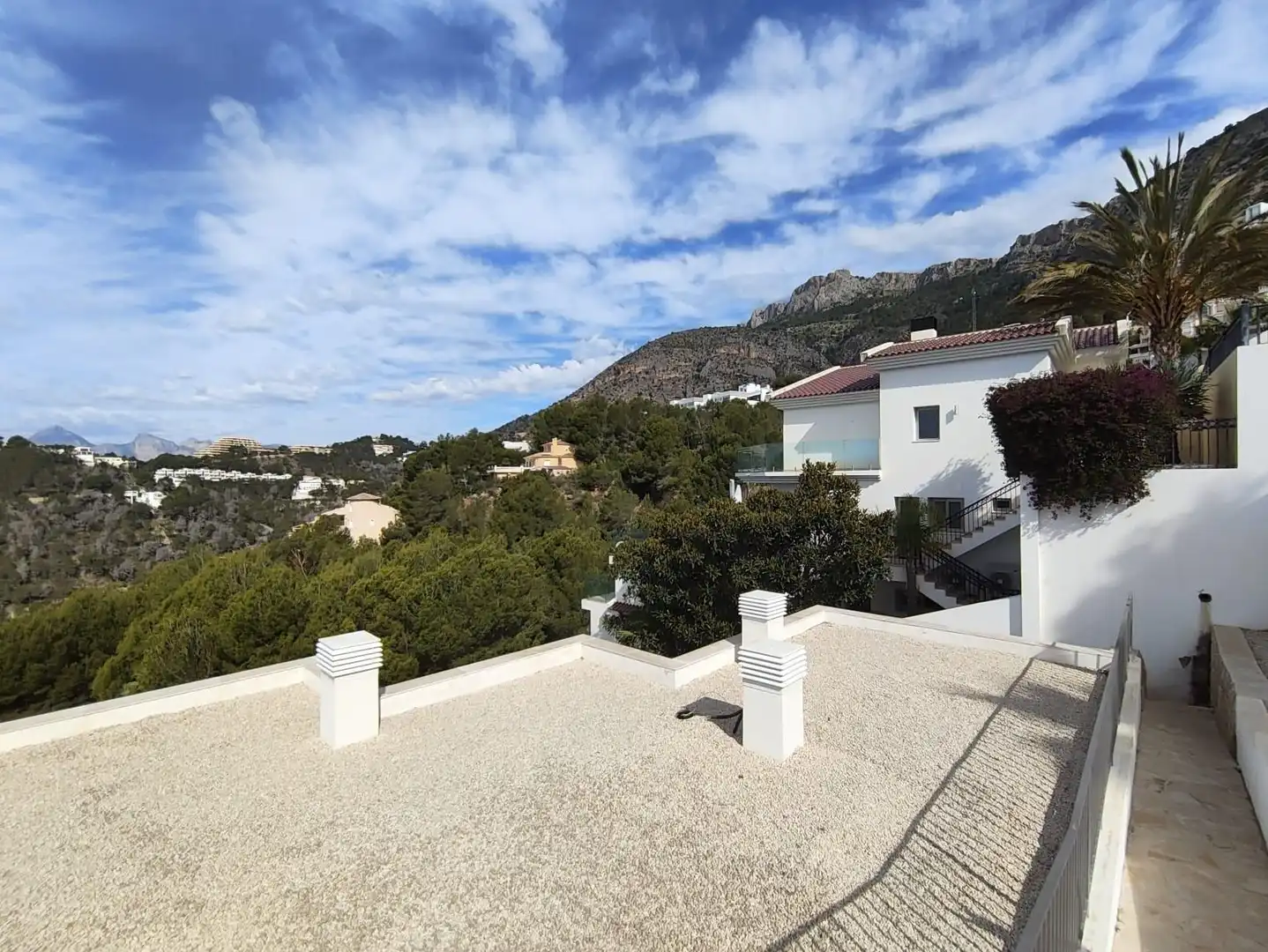 Exterior view of Houses for sale in Altea  with Air Conditioner, Heating and Private garden