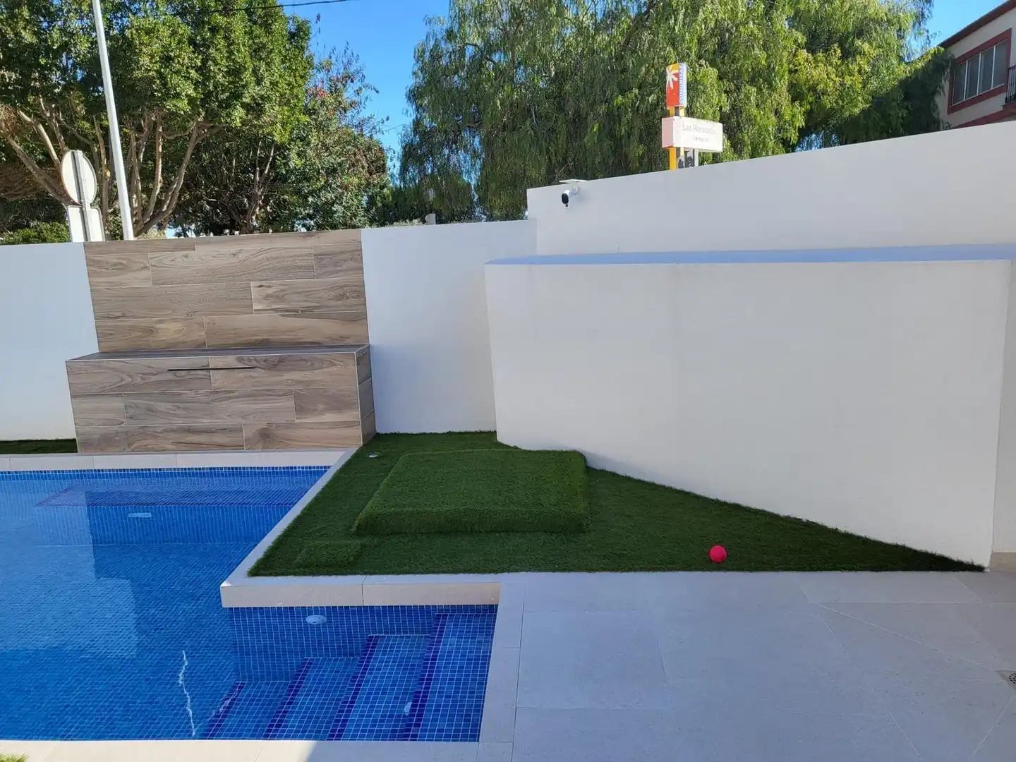 Piscina de Casa o xalet en venda en Almoradí amb Aire condicionat, Calefacció i Jardí privat