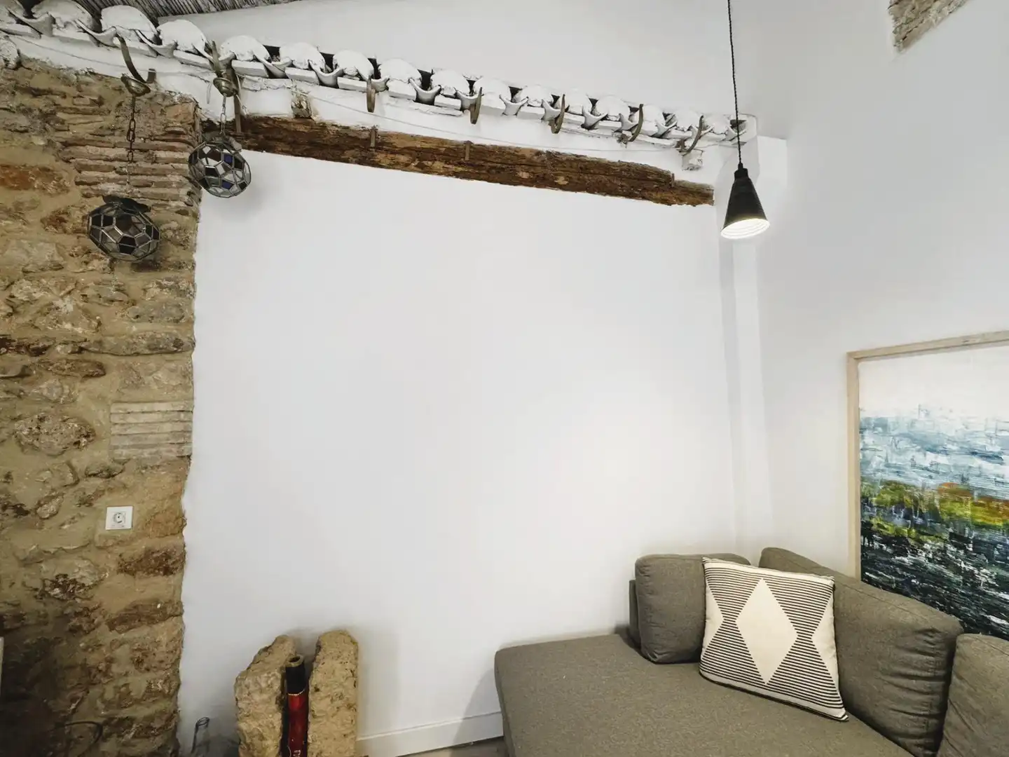 Living room of Country homes for sale in Dénia  with Air Conditioner, Parquet flooring and Terrace