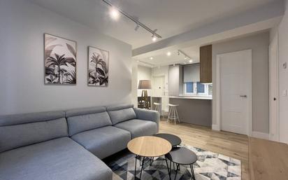 Living room of Flat for sale in Bilbao   with Heating and Furnished