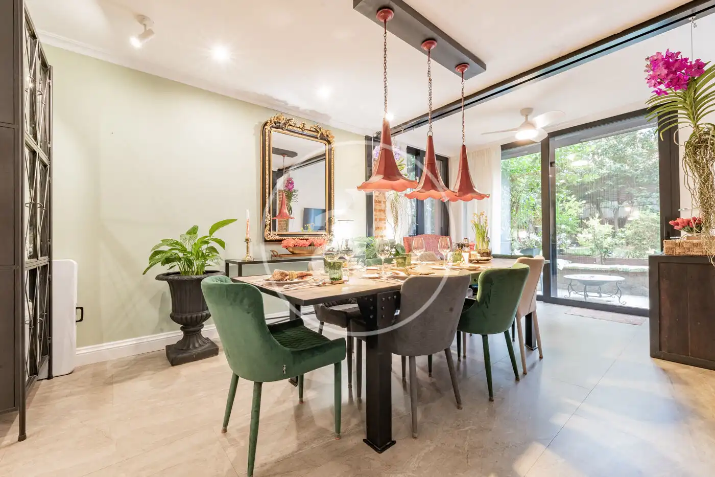 Esszimmer von Haus oder Chalet zum Verkauf in Madrid mit Klimaanlage, Heizung und Privatgarten