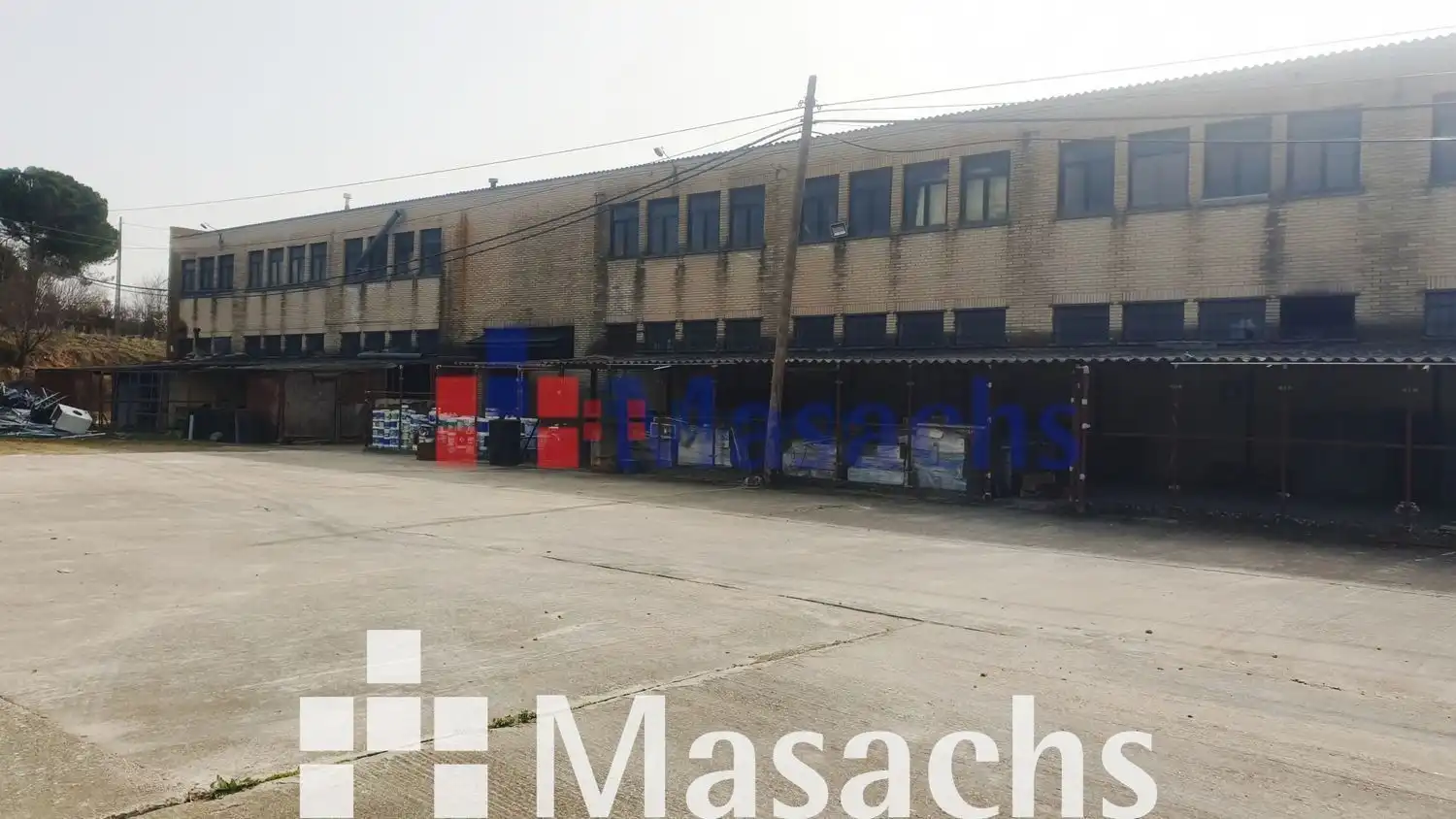 Vista exterior de Nave industrial en venta en Valdeolmos-Alalpardo