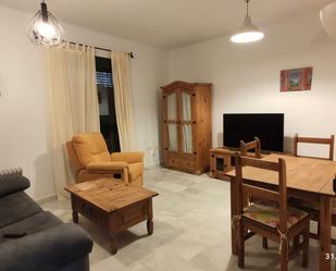 Sala d'estar de Apartament de lloguer en Sanlúcar de Barrameda amb Aire condicionat, Calefacció i Moblat