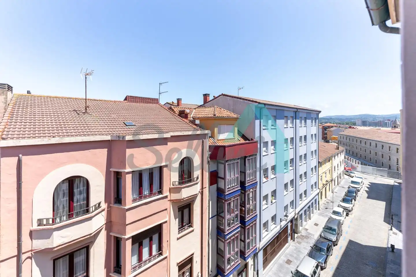 Exterior view of Flat for rent in Gijón   with Heating, Furnished and Internet
