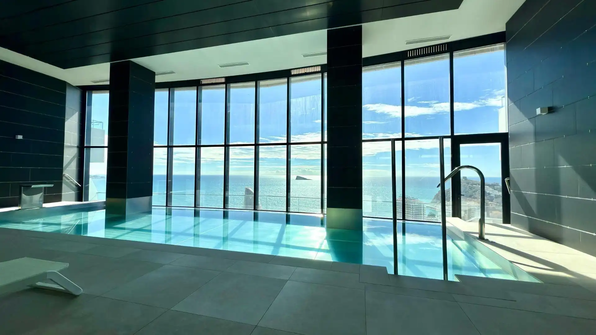 Swimming pool of Flat for sale in Finestrat  with Air Conditioner, Heating and Terrace