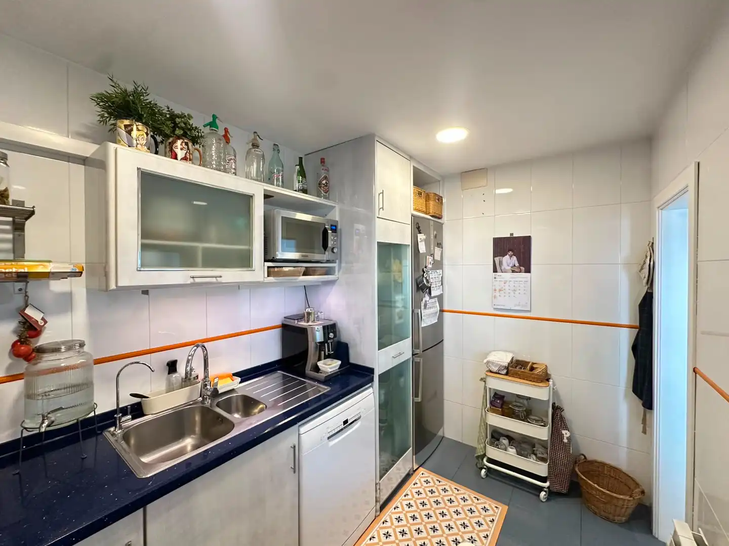 Kitchen of Ground floor for sale in Badalona  with Air Conditioner, Heating and Terrace