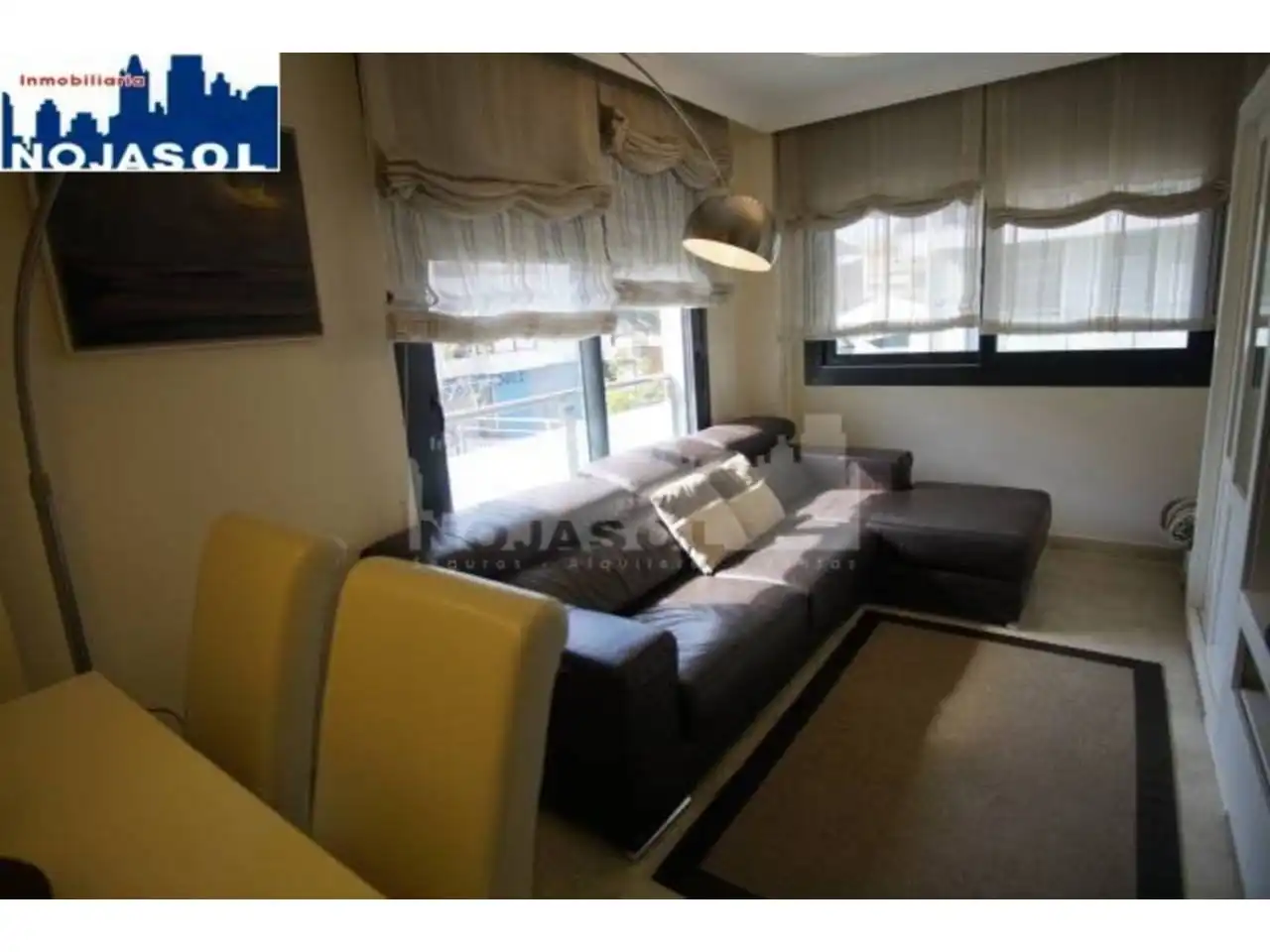 Wohnzimmer von Wohnung zur Miete in Noja mit Heizung, Privatgarten und Terrasse