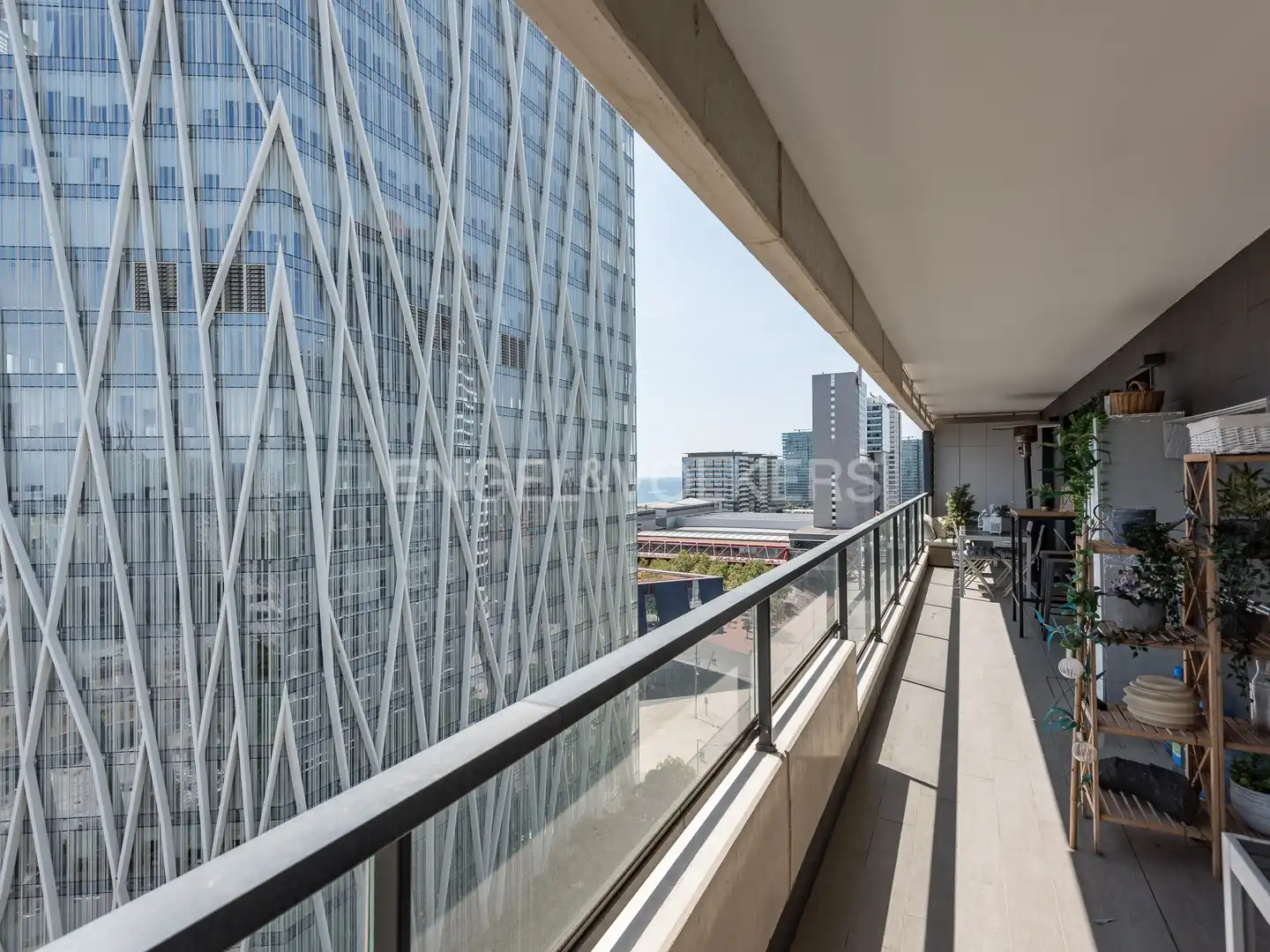 Terrace of Flat for sale in Barcelona  with Air Conditioner, Heating and Parquet flooring