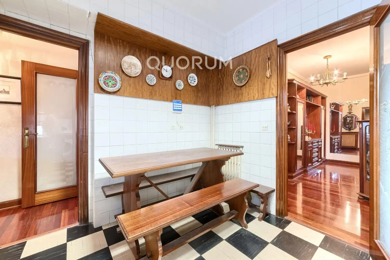 Küche von Wohnung zum Verkauf in Basauri  mit Heizung, Möbliert und Balkon