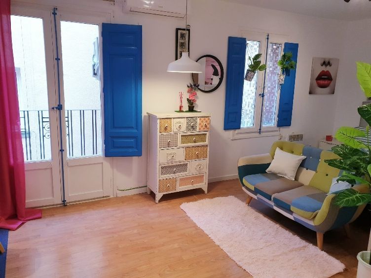 Living room of Flat to rent in  Zaragoza Capital  with Air Conditioner, Heating and Furnished