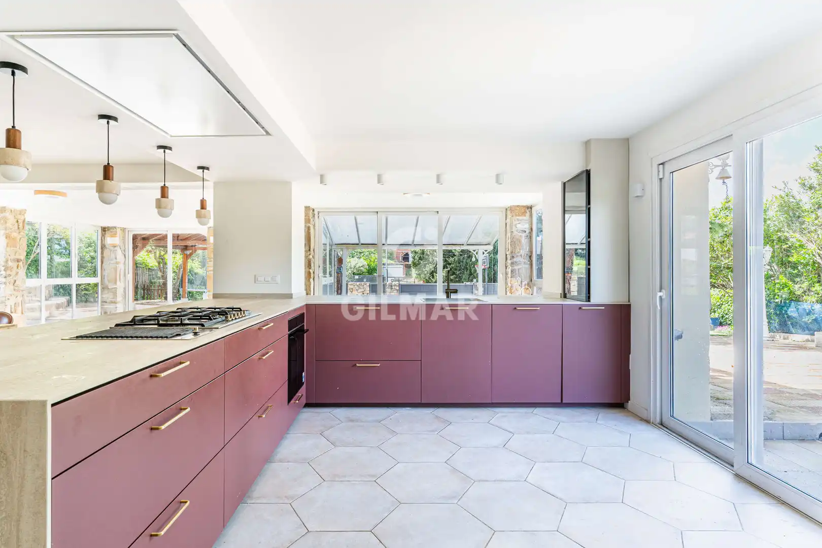 Cocina de Casa o chalet en venta en Boadilla del Monte con Calefacción, Jardín privado y Piscina