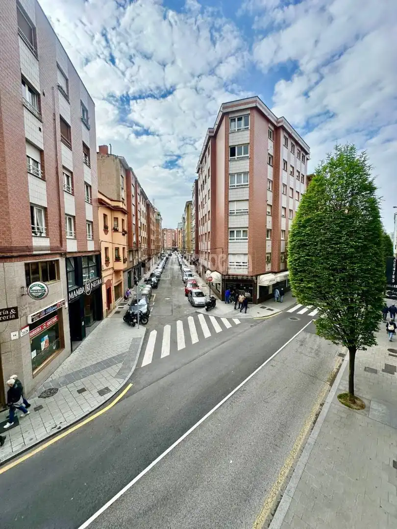 Exterior view of Flat for sale in Gijón   with Terrace