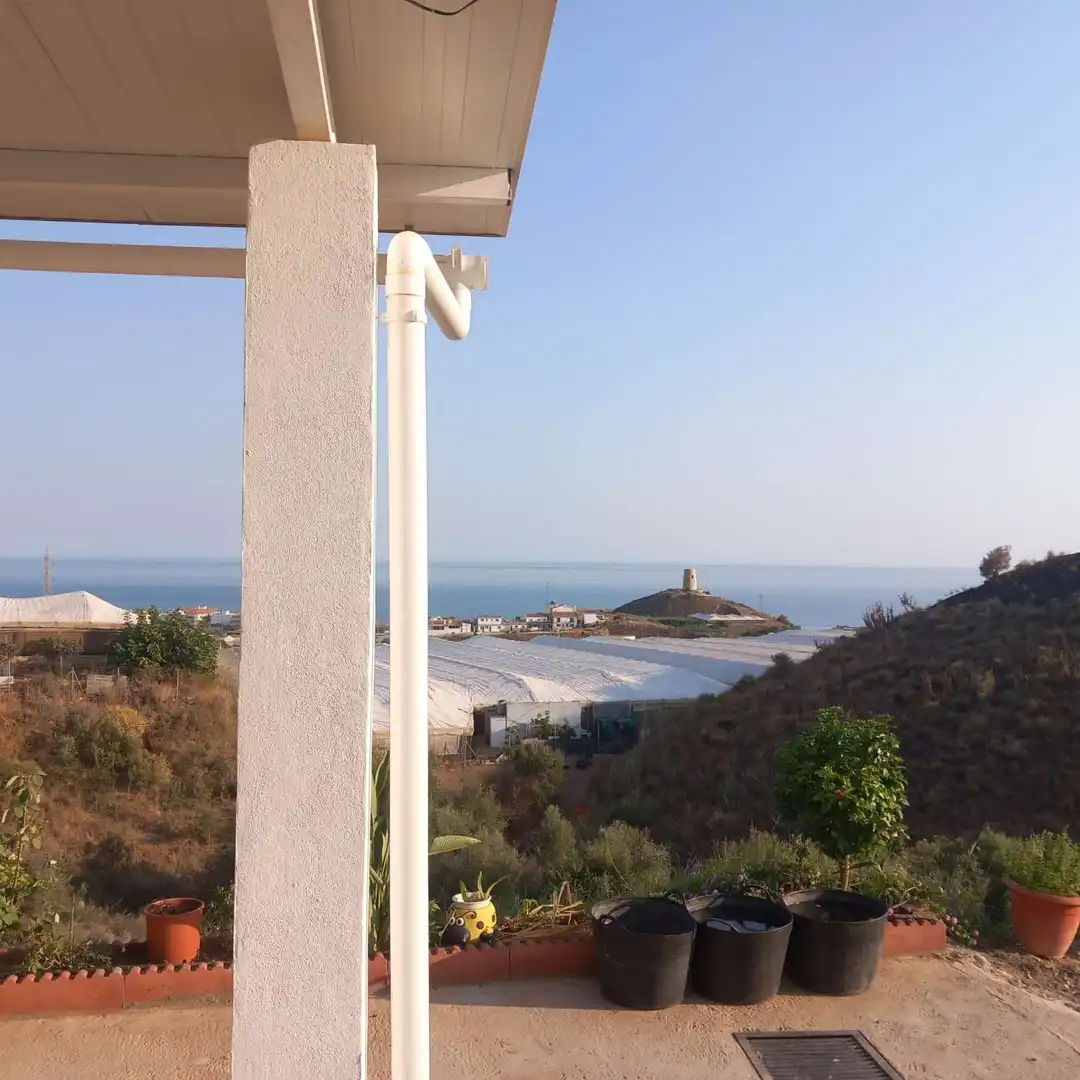 Vista exterior de Finca rústica de alquiler en Torrox con Terraza