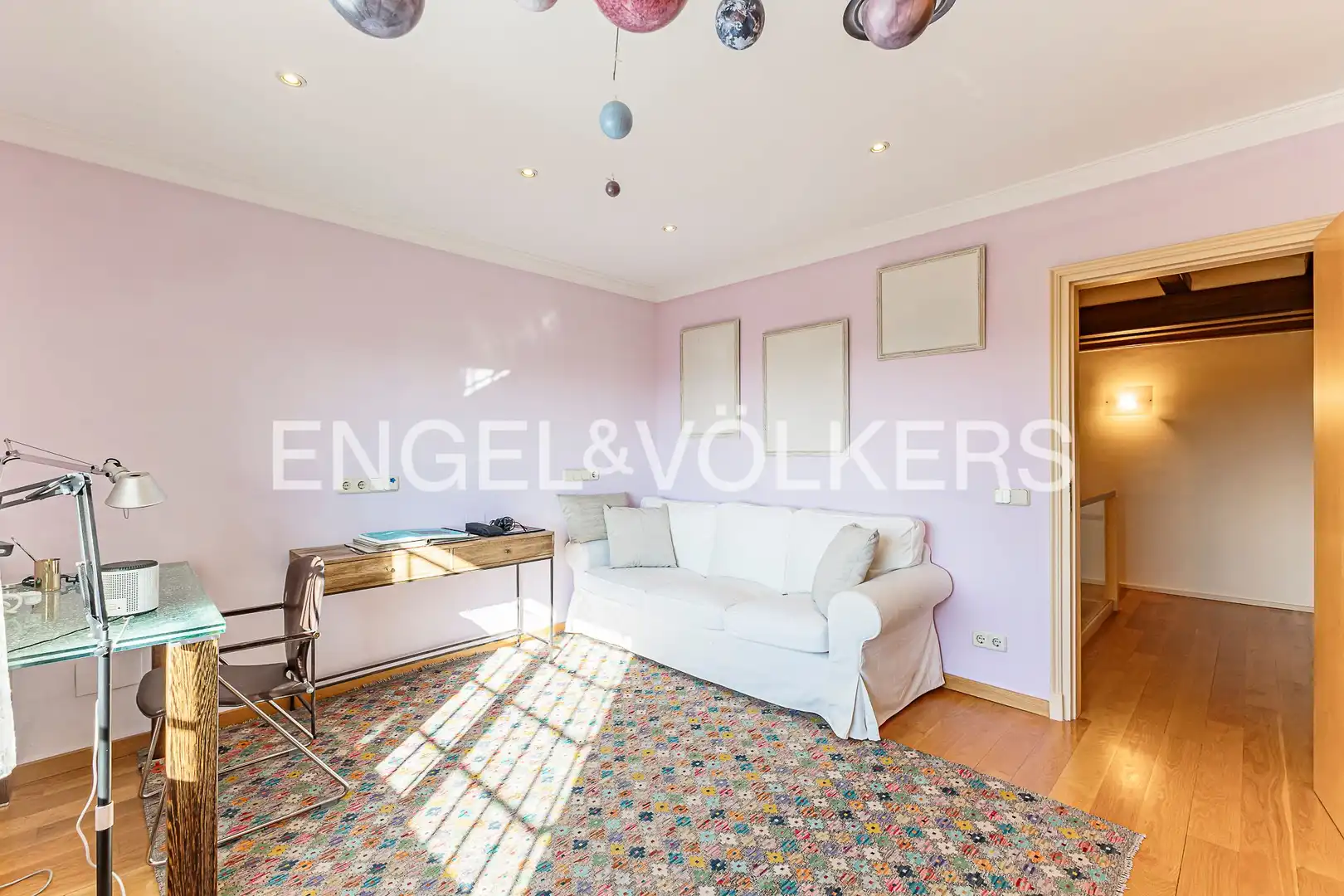 Living room of Houses for sale in Cerdanyola del Vallès  with Air Conditioner, Heating and Private garden