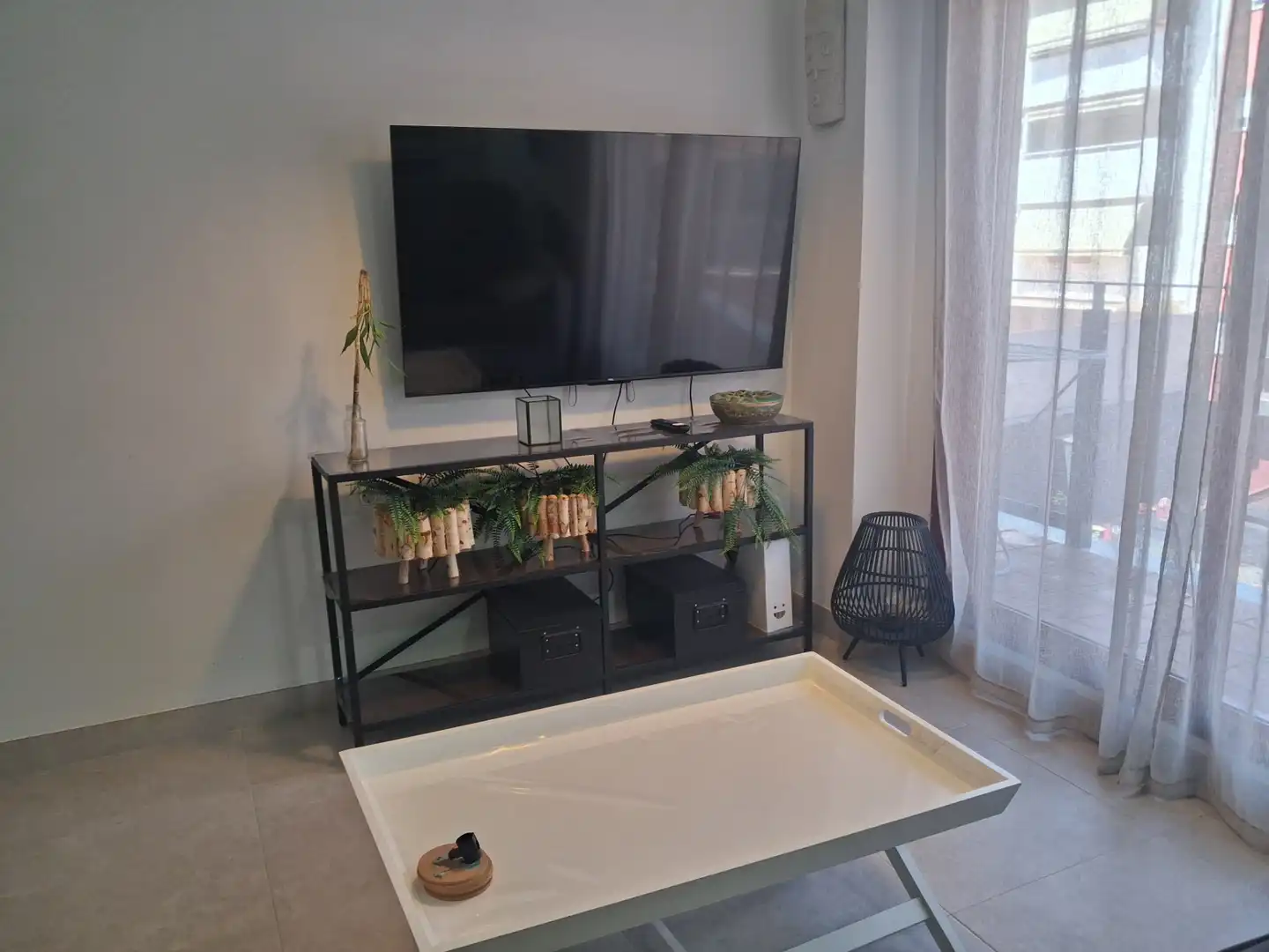 Wohnzimmer von Wohnung zur Miete in Benicarló mit Klimaanlage, Terrasse und Möbliert