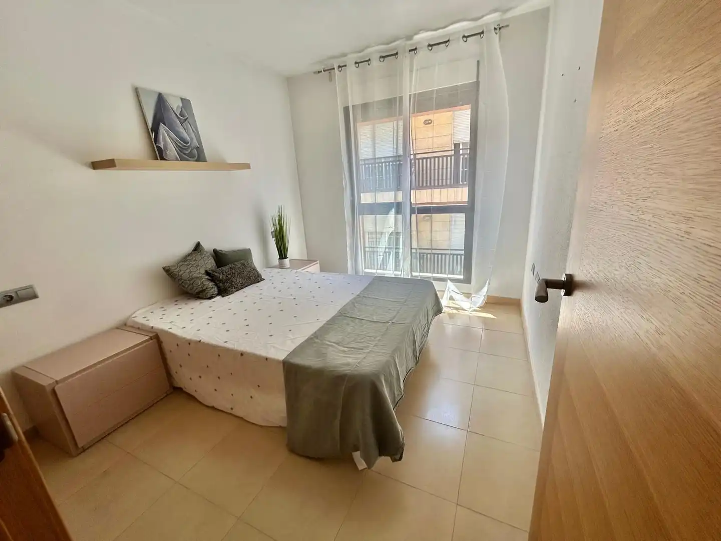 Bedroom of Flat for sale in Murcia  with Air Conditioner