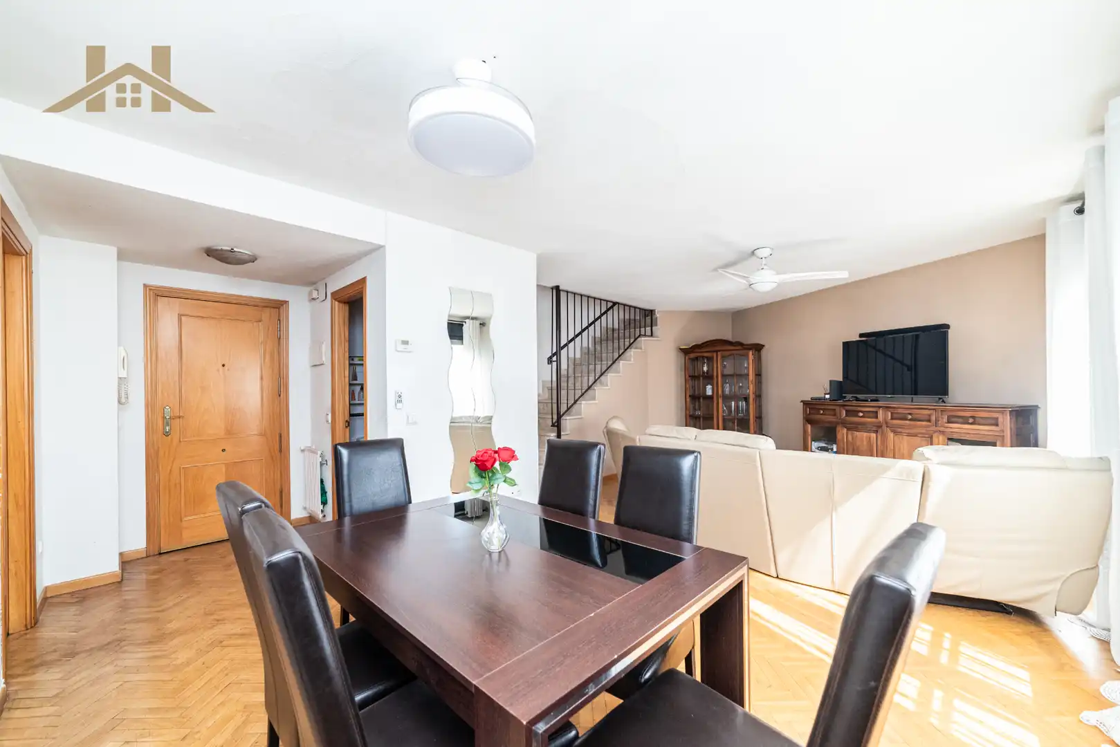 Dining room of Flat for sale in Pinto  with Air Conditioner, Heating and Terrace