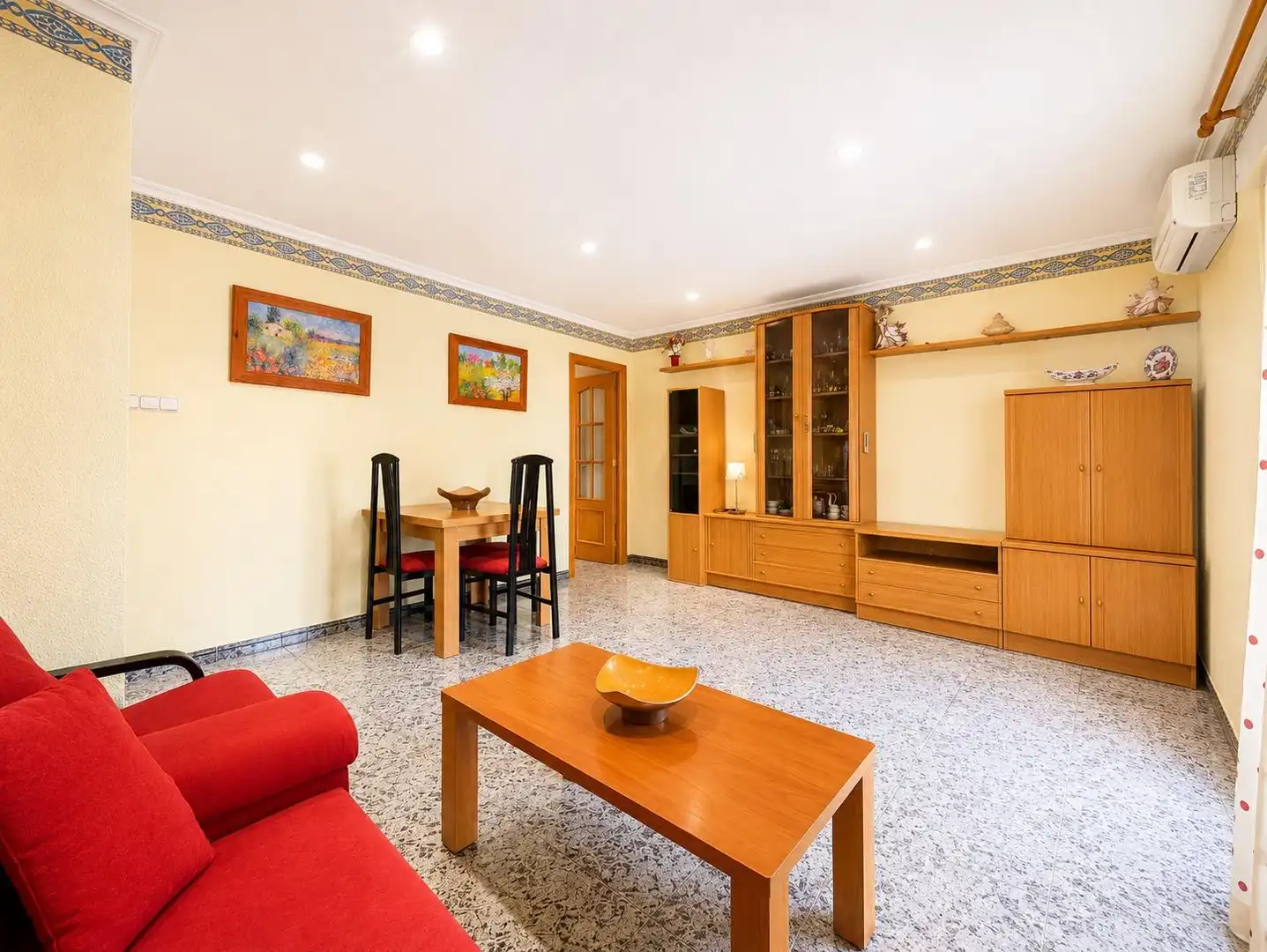 Sala de estar de Apartamento en venta en Elche / Elx con Aire acondicionado y Amueblado