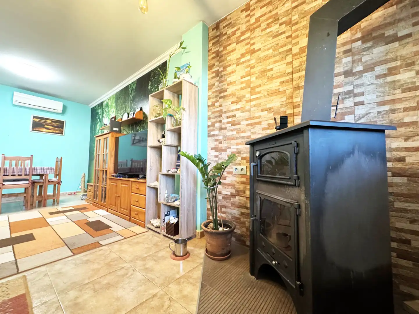 Sala de estar de Casa adosada en venta en San Javier con Aire acondicionado, Jardín privado y Trastero
