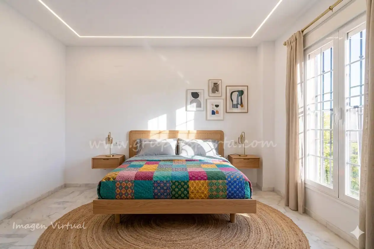 Bedroom of Detached homes for sale in Espartinas  with Air Conditioner, Heating and Oven