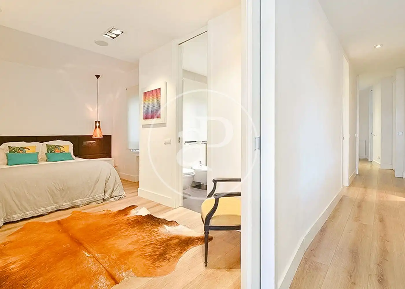 Habitación de Piso de alquiler en Madrid con Aire acondicionado y Calefacción