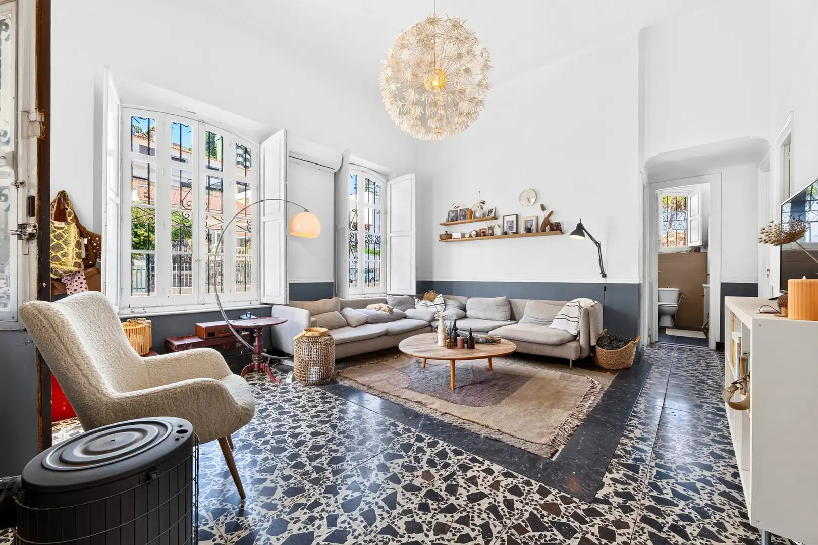 Sala de estar de Casa o chalet en venta en Málaga con Jardín privado, Terraza y Trastero
