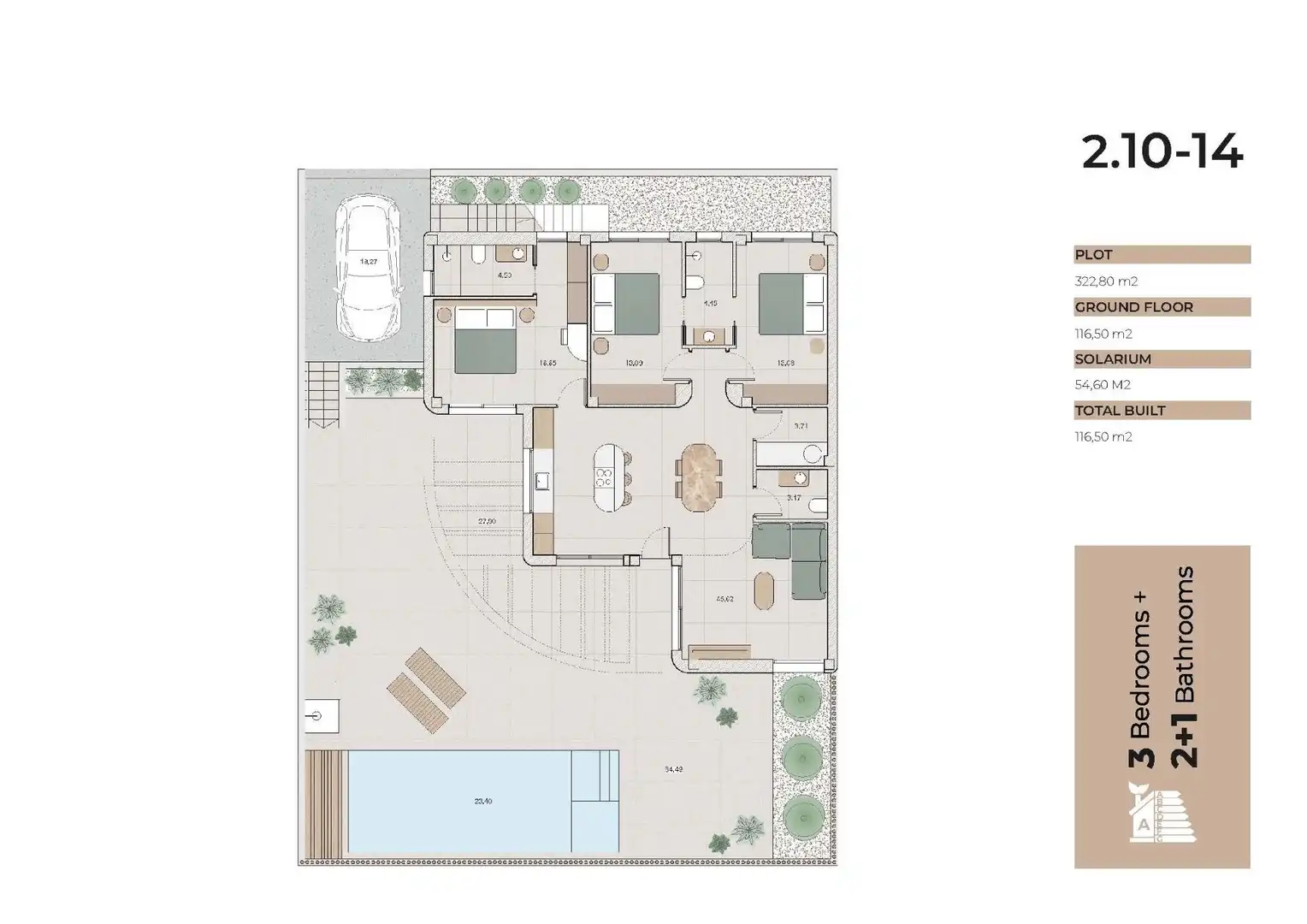 Villa con piscina in vendita a Algorfa, imagen 16