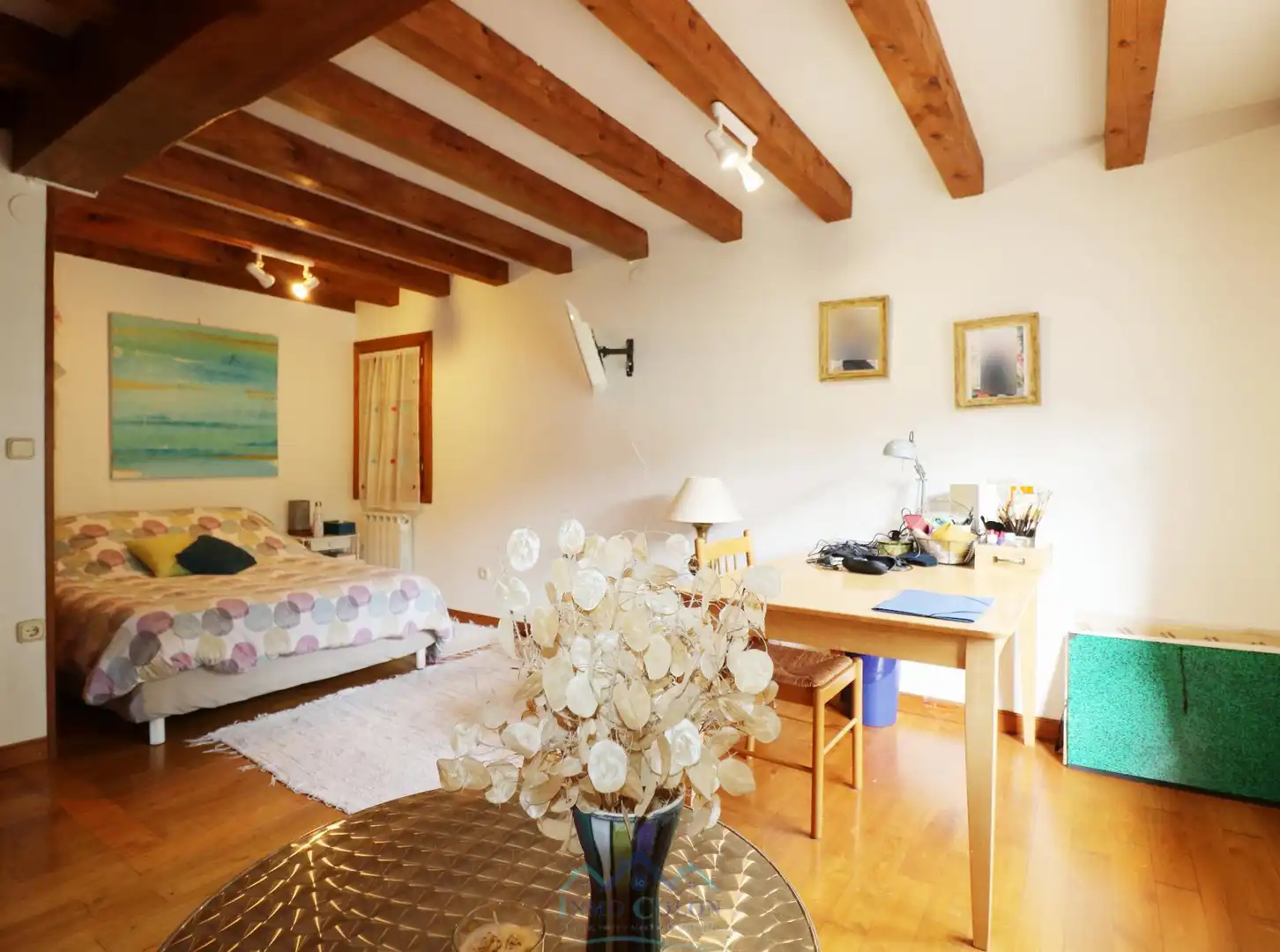 Bedroom of Houses for sale in Etxalar  with Heating, Terrace and Storage room
