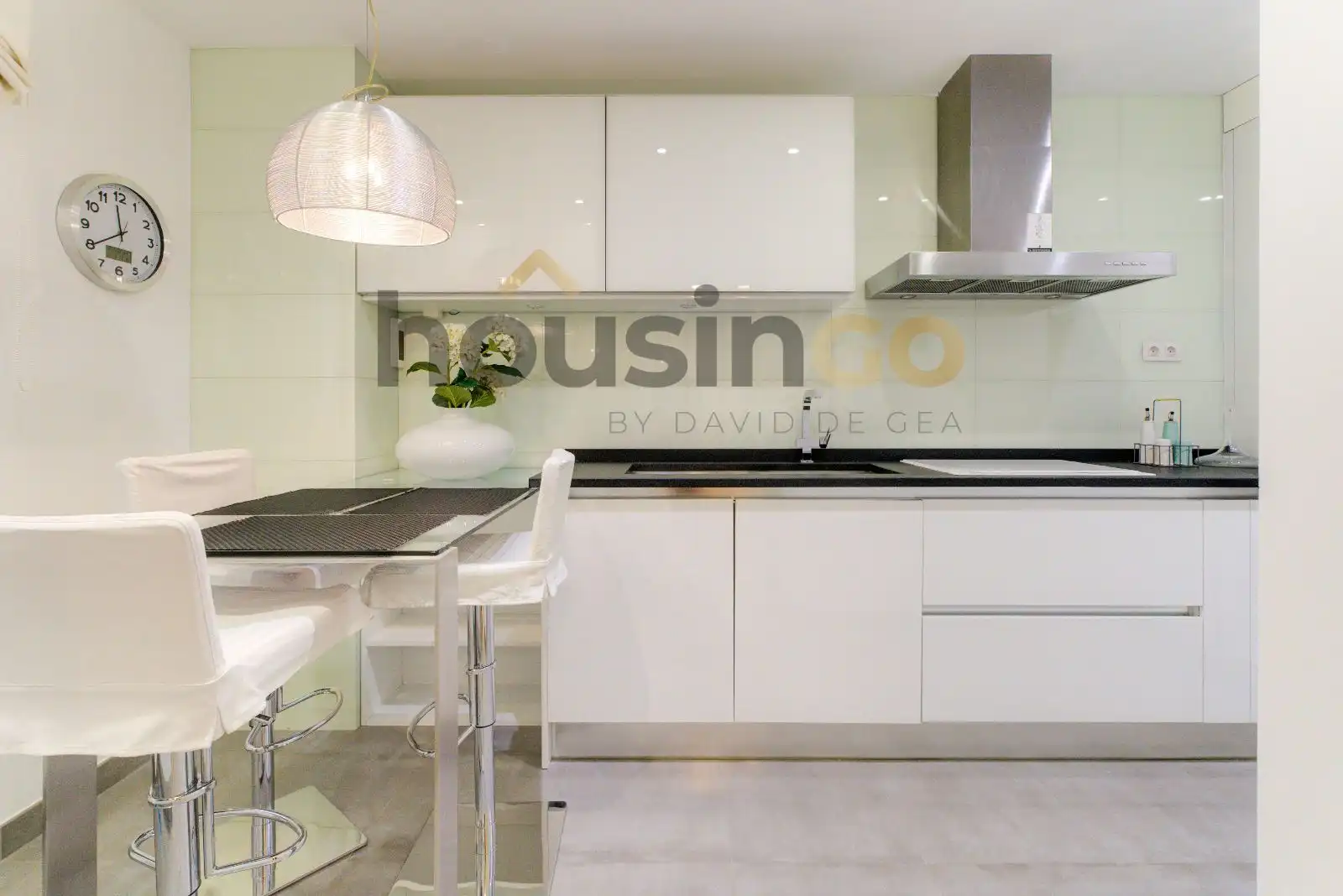 Küche von Wohnung zum Verkauf in Madrid mit Klimaanlage, Heizung und Parkett