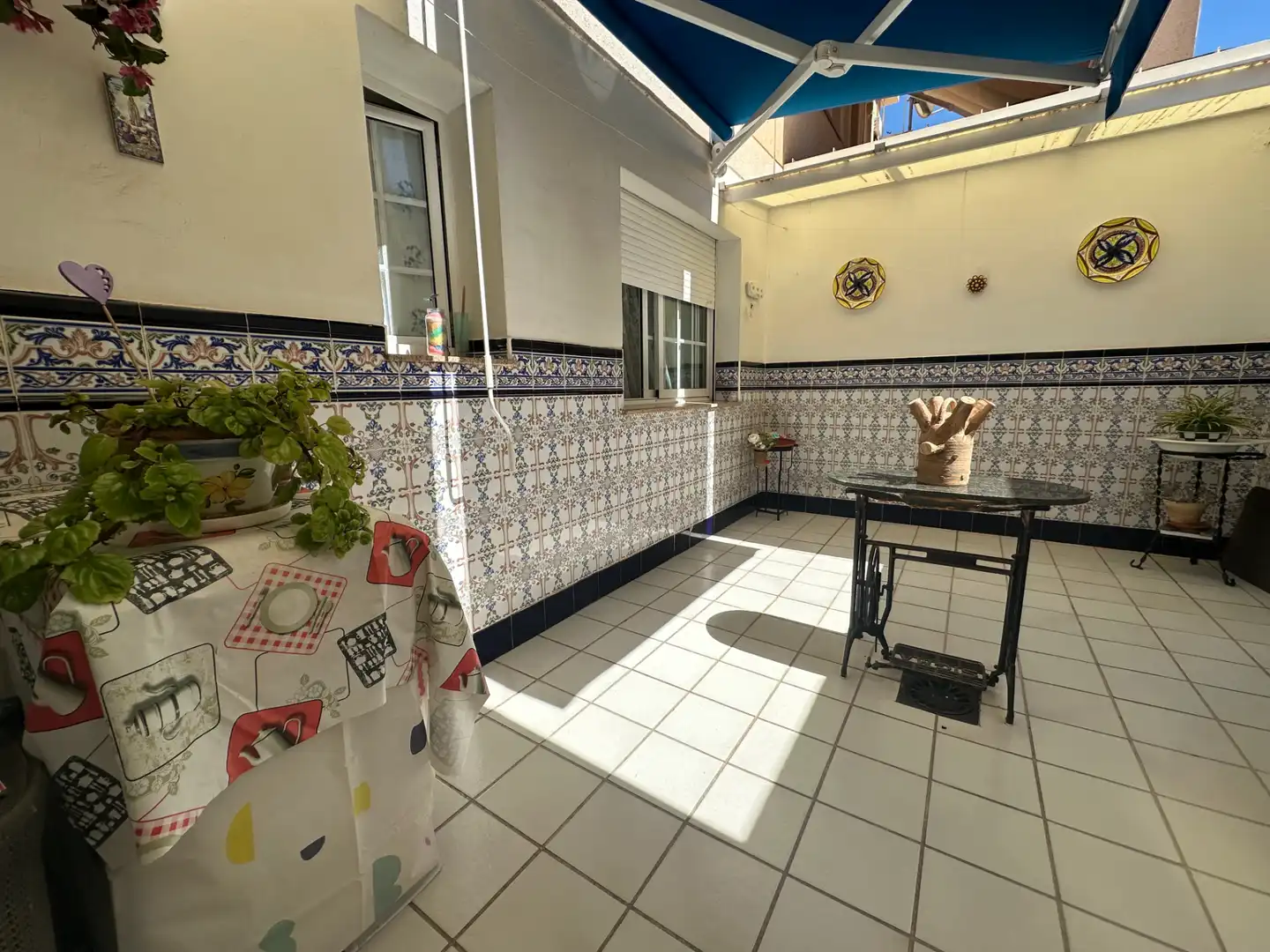 Terraza de Casa adosada en venta en Cartagena con Aire acondicionado, Jardín privado y Terraza