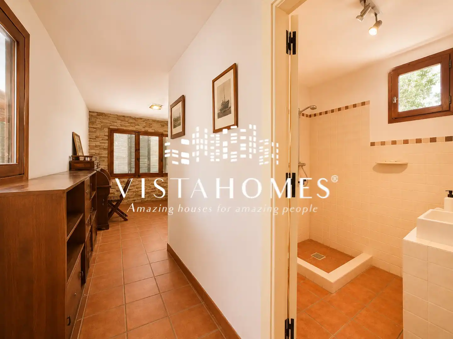 Baño de Casa o chalet en venta en San Agustín del Guadalix con Aire acondicionado, Calefacción y Jardín privado