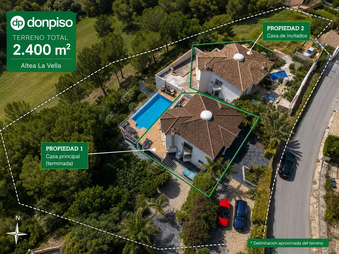 Xalet amb piscina en venda a Altea la Vella