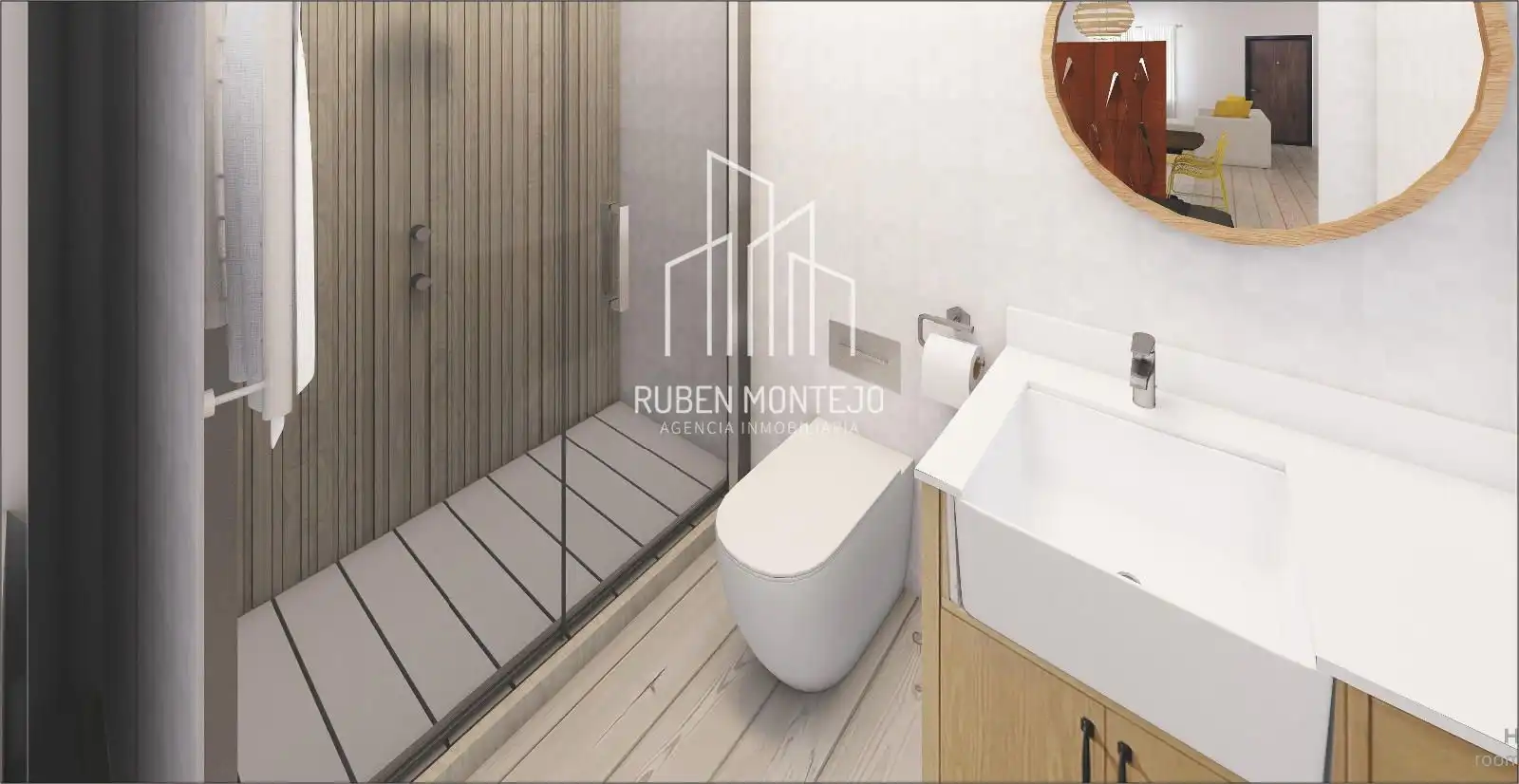 Baño de Apartamento en venta en Salamanca con Calefacción