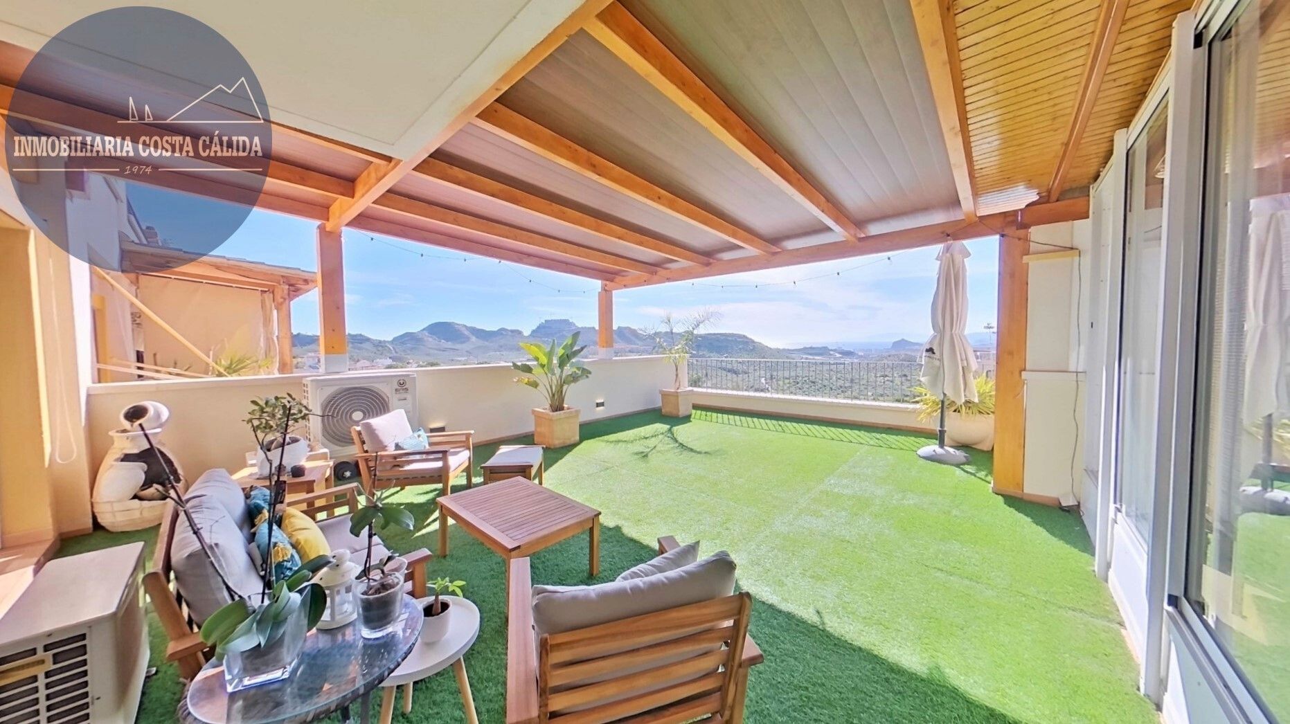 Terrace of Flat for sale in Águilas  with Air Conditioner, Heating and Terrace