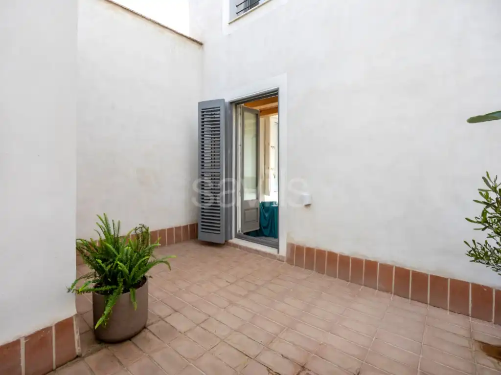 Terrassa de Apartament de lloguer en Barcelona amb Piscina i Moblat